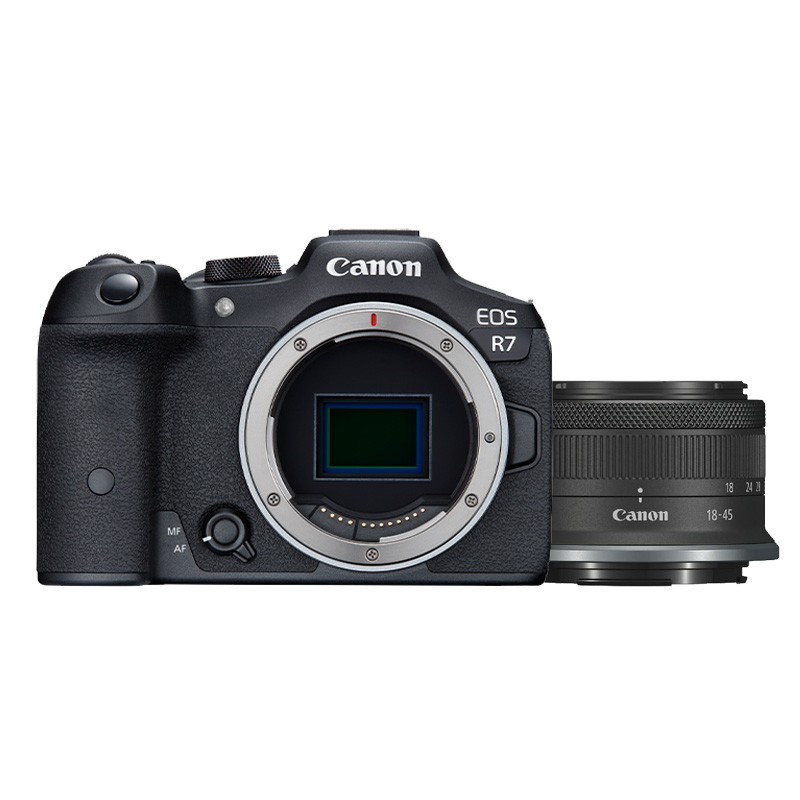 Canon EOS R7 Gehäuse + RF-S 18-45mm f/4.5-6.3 IS STM